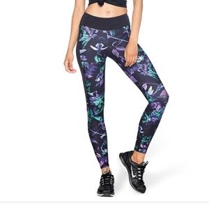 Black Milk Midnight Hummingbird Ninja Pants Size S